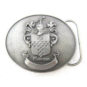 VTG 1991 Moormans Esse Quam Videre Heritage Limited Ed 623/1000 Belt Buckle A58